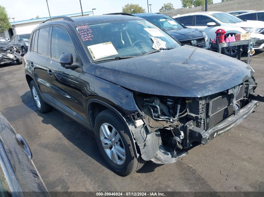 2017 VOLKSWAGEN TIGUAN 2.0T S