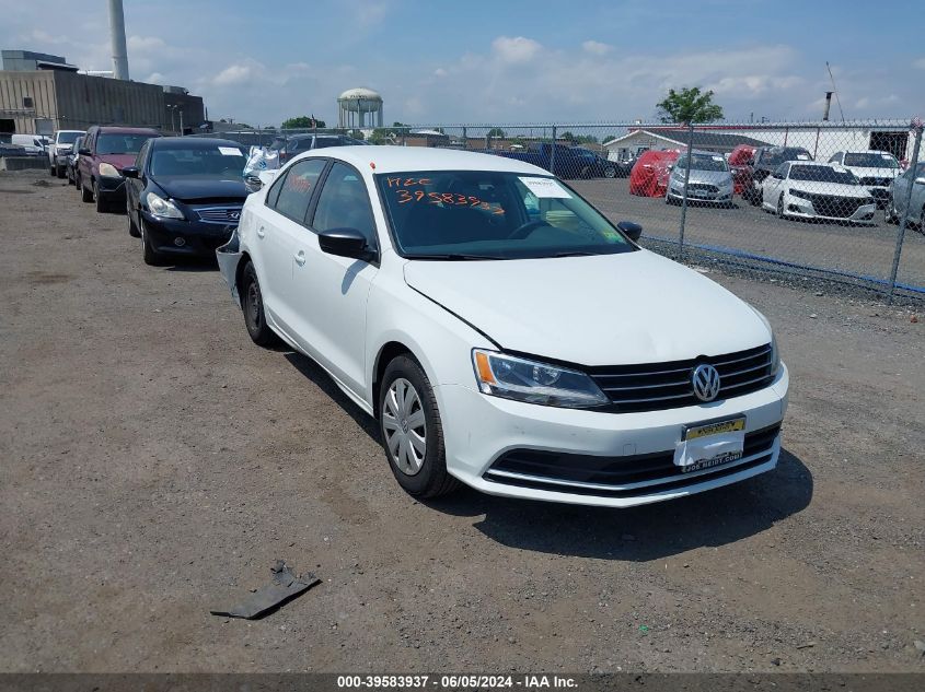 2016 VOLKSWAGEN JETTA 1.4T S