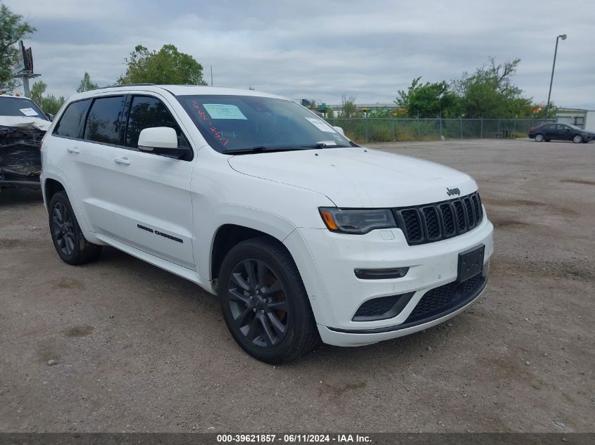 2018 JEEP GRAND CHEROKEE OVERLAND