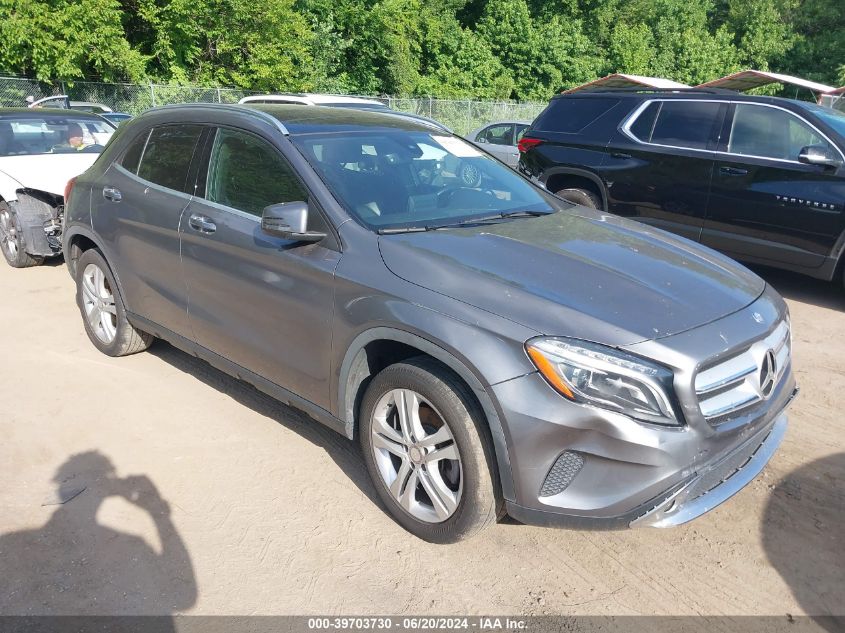 2016 MERCEDES-BENZ GLA 250 250 4MATIC