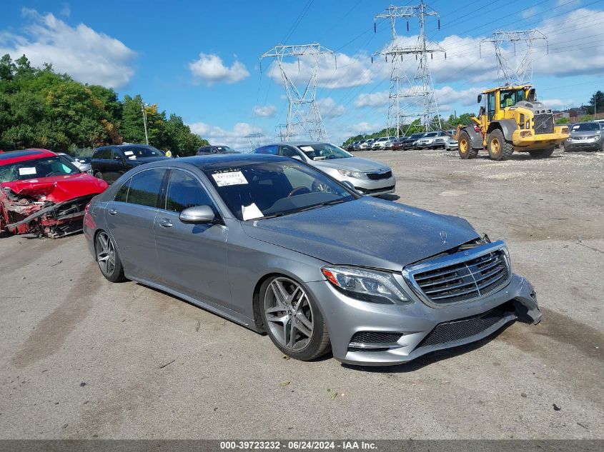 2015 MERCEDES-BENZ S 550 4MATIC