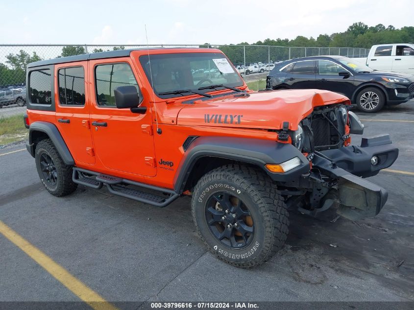 2020 JEEP WRANGLER UNLIMITED WILLYS 4X4