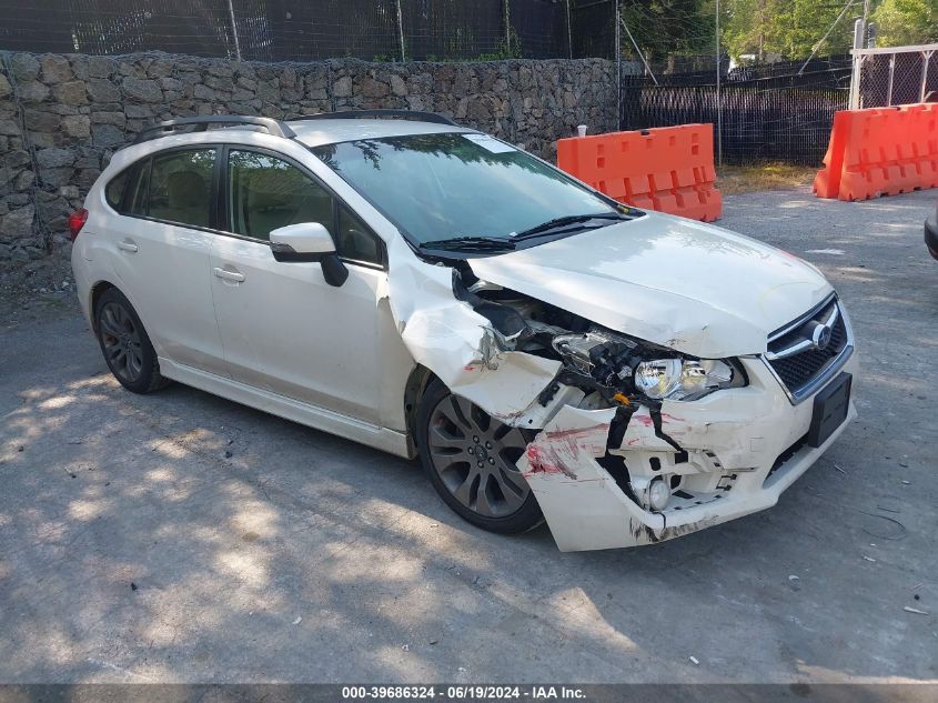 2015 SUBARU IMPREZA 2.0I SPORT LIMITED