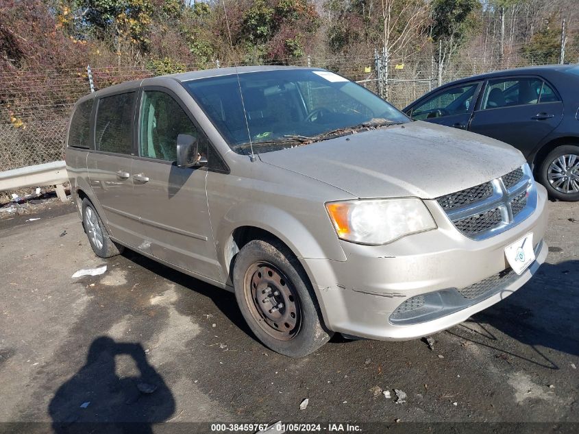 2014 DODGE GRAND CARAVAN AVP/SE