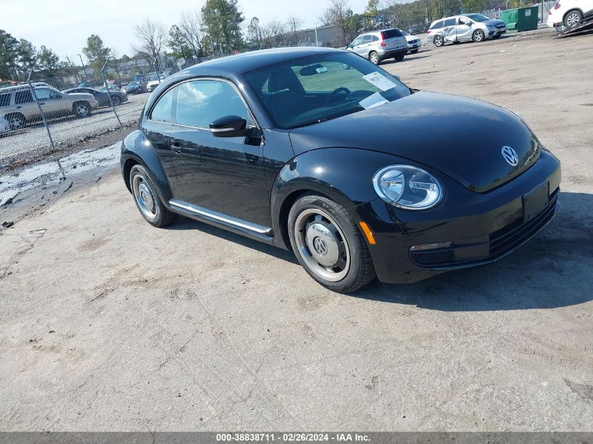 2012 VOLKSWAGEN BEETLE 2.5L