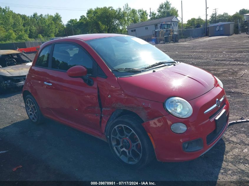 2013 FIAT 500 SPORT