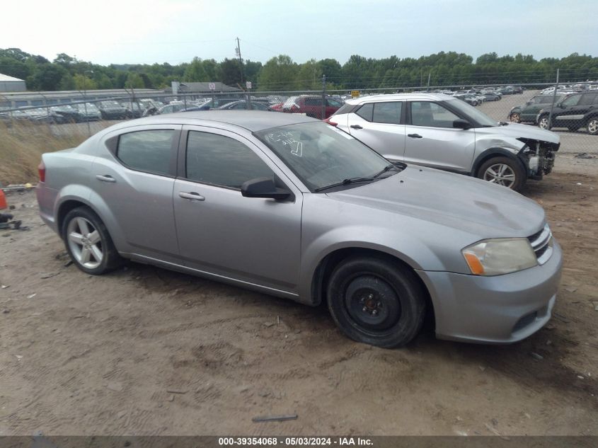 2013 DODGE AVENGER SE