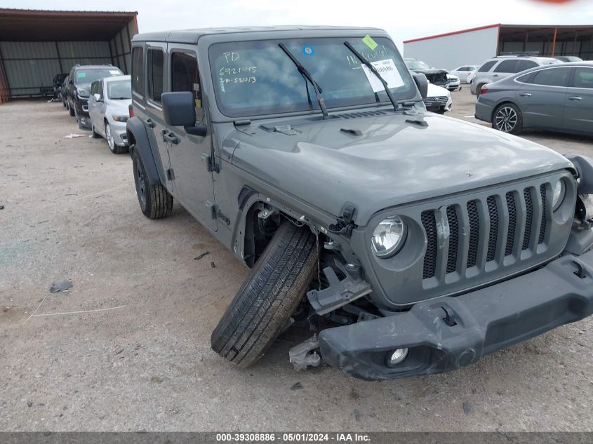 2023 JEEP WRANGLER 4-DOOR SPORT ALTITUDE 4X4