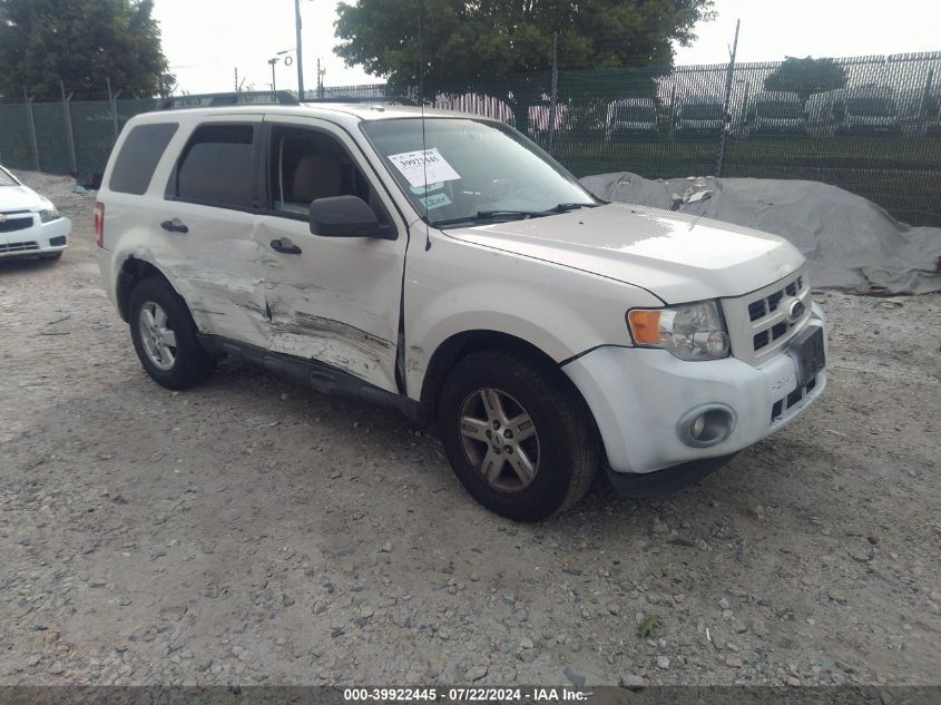 2011 FORD ESCAPE HYBRID