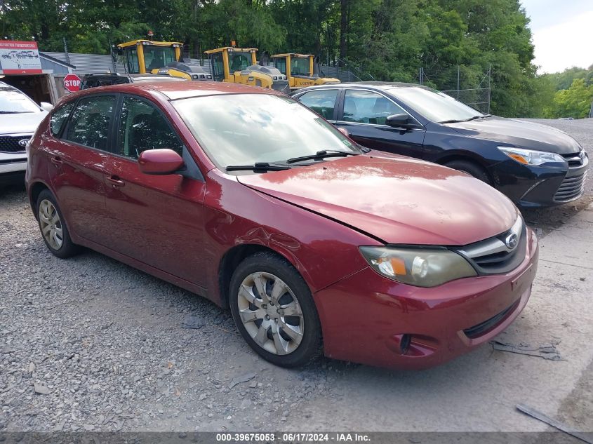 2011 SUBARU IMPREZA 2.5I