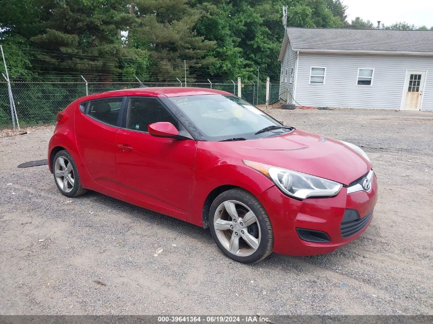 2014 HYUNDAI VELOSTER BASE W/BLACK