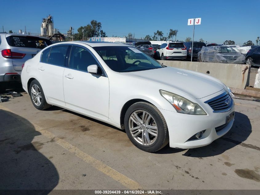 2012 INFINITI G37 JOURNEY