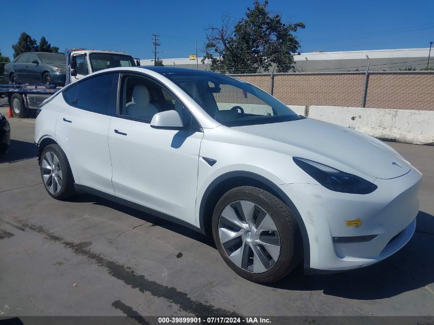 2022 TESLA MODEL Y LONG RANGE DUAL MOTOR ALL-WHEEL DRIVE