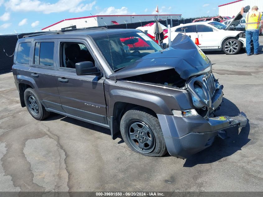 2017 JEEP PATRIOT SPORT FWD