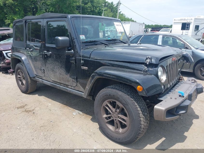 2017 JEEP WRANGLER UNLIMITED 75TH ANNIVERSARY EDITION 4X4