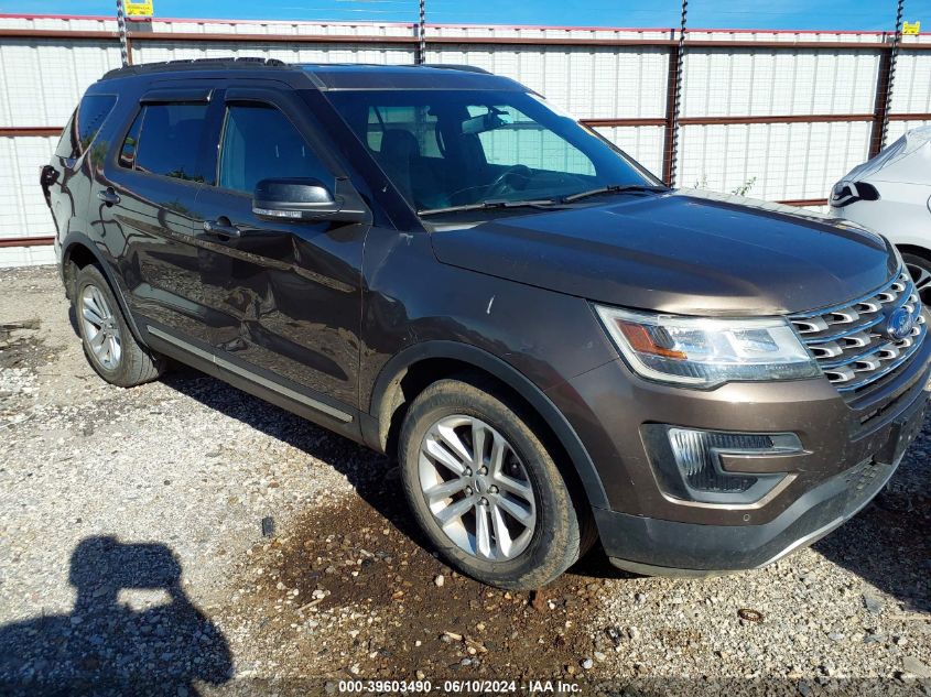 2016 FORD EXPLORER XLT