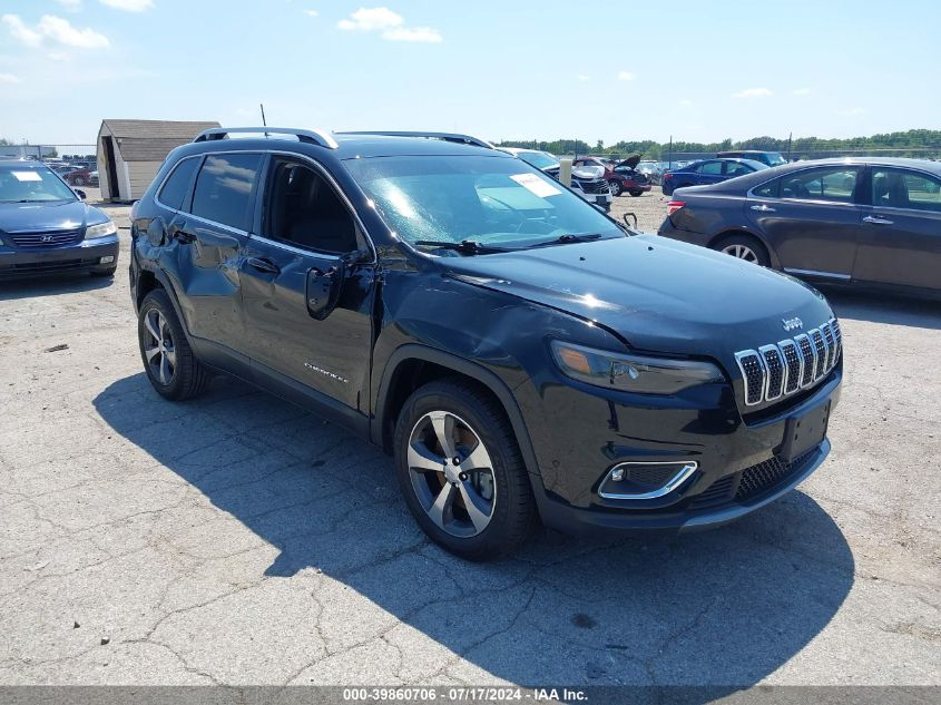 2019 JEEP CHEROKEE LIMITED 4X4