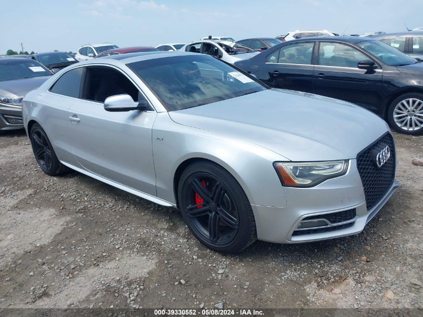 2013 AUDI S5 3.0T PREMIUM PLUS