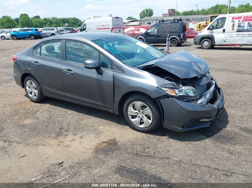 2013 HONDA CIVIC LX