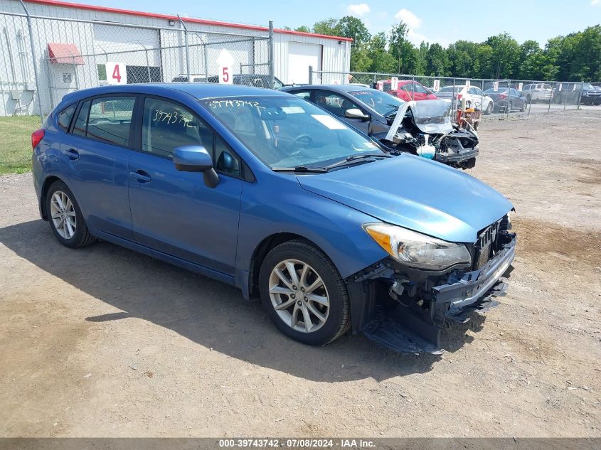 2014 SUBARU IMPREZA 2.0I PREMIUM