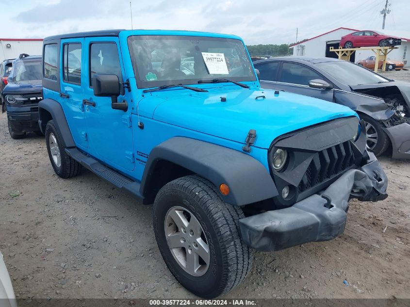 2017 JEEP WRANGLER UNLIMITED SPORT