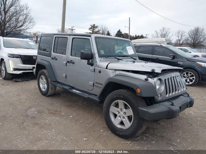 2018 JEEP WRANGLER JK UNLIMITED SPORT S 4X4