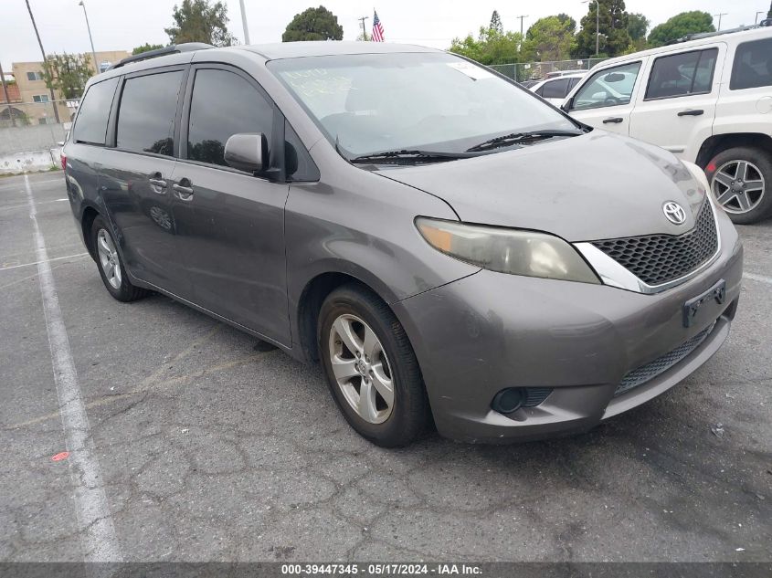 2015 TOYOTA SIENNA LE 8 PASSENGER