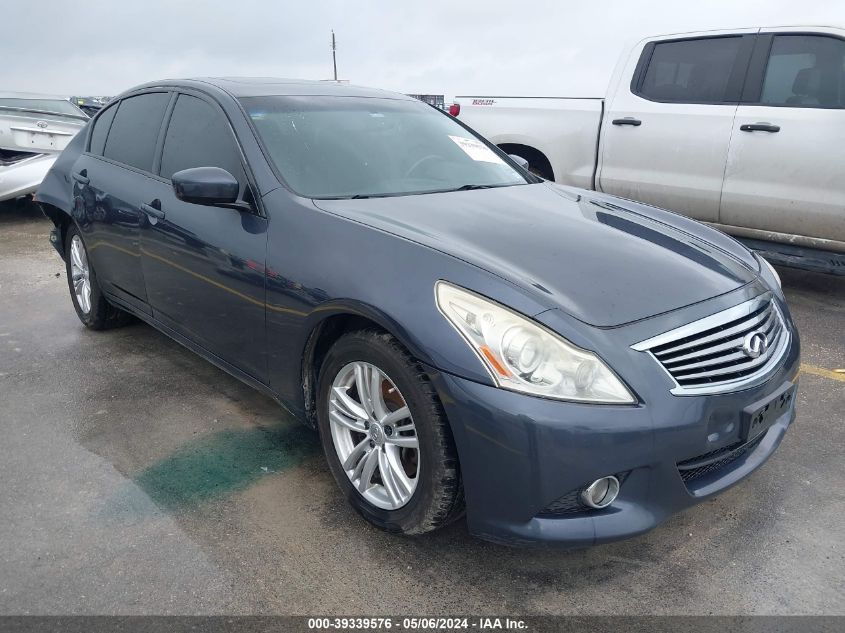 2012 INFINITI G37X