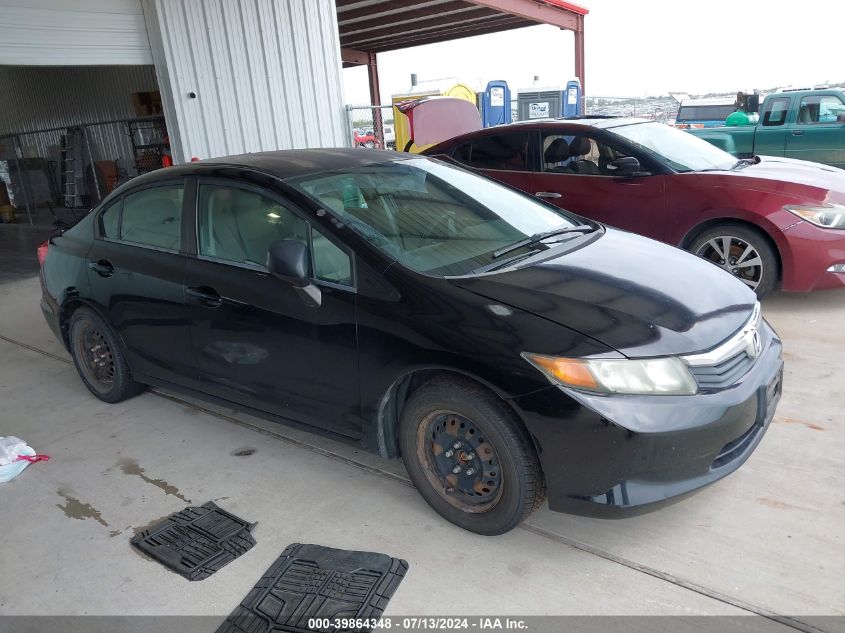 2012 HONDA CIVIC SDN LX