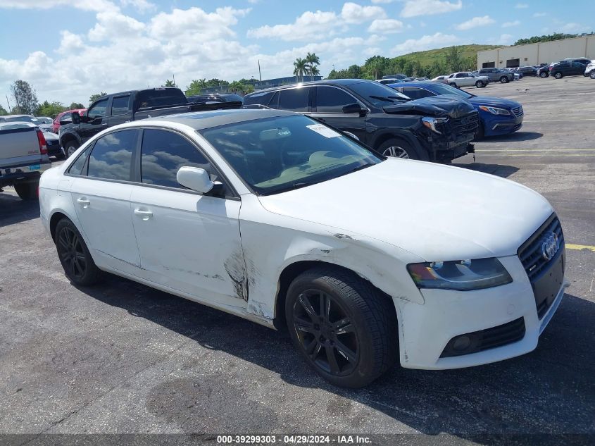 2010 AUDI A4 2.0T PREMIUM