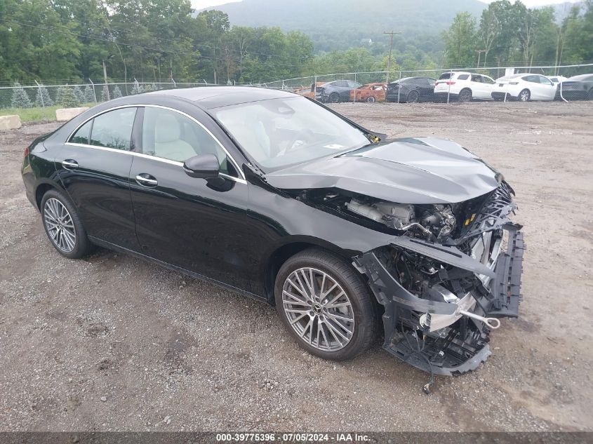 2024 MERCEDES-BENZ CLA 250 COUPE 4MATIC