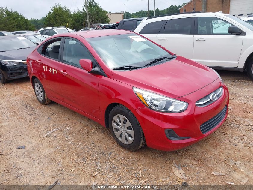 2016 HYUNDAI ACCENT SE