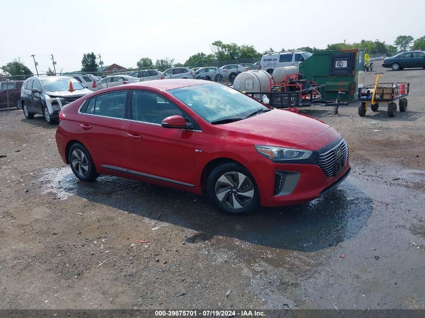 2019 HYUNDAI IONIQ HYBRID SEL