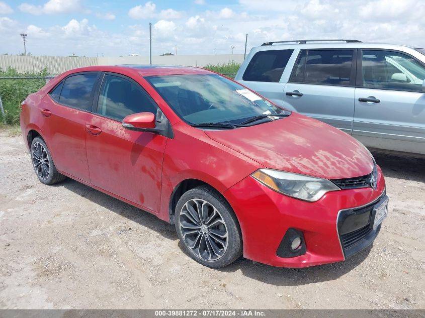 2014 TOYOTA COROLLA S PLUS