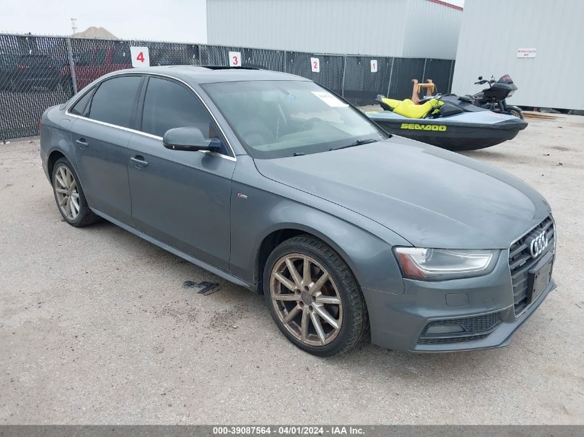 2016 AUDI A4 2.0T PREMIUM