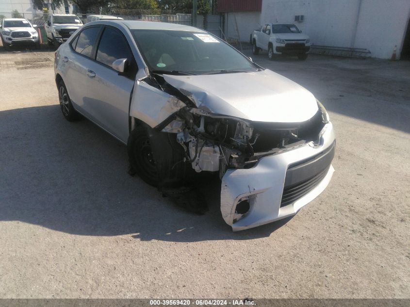 2014 TOYOTA COROLLA LE