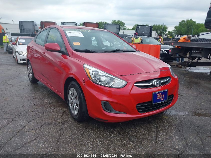 2016 HYUNDAI ACCENT SE