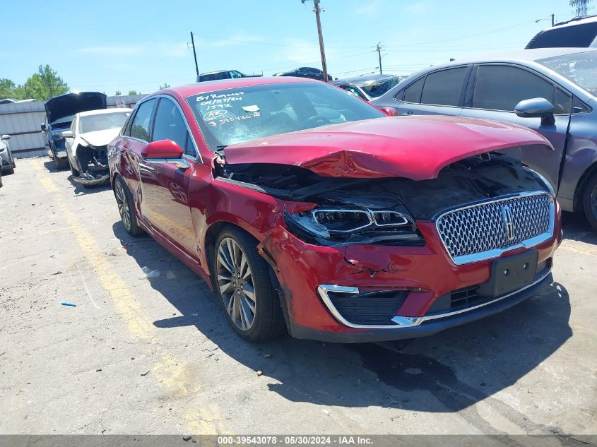 2017 LINCOLN MKZ HYBRID RESERVE