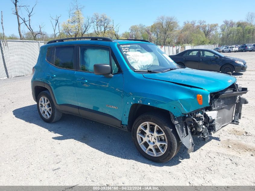 2022 JEEP RENEGADE SPORT 4X4