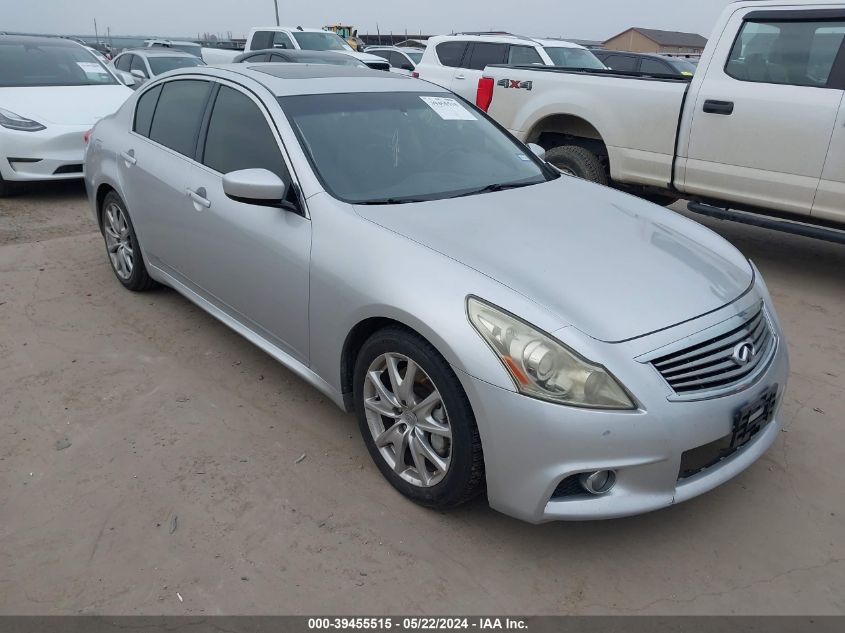 2013 INFINITI G37 JOURNEY