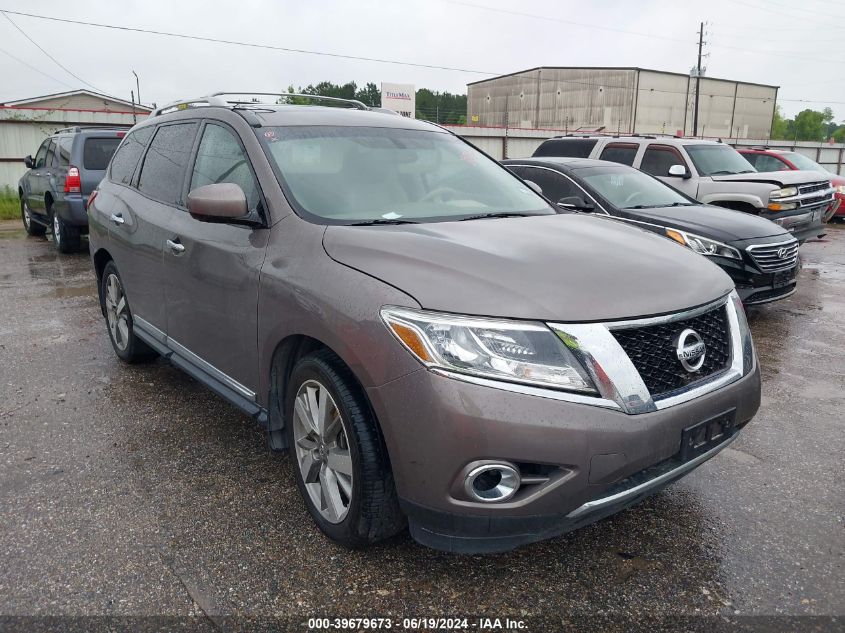 2014 NISSAN PATHFINDER PLATINUM