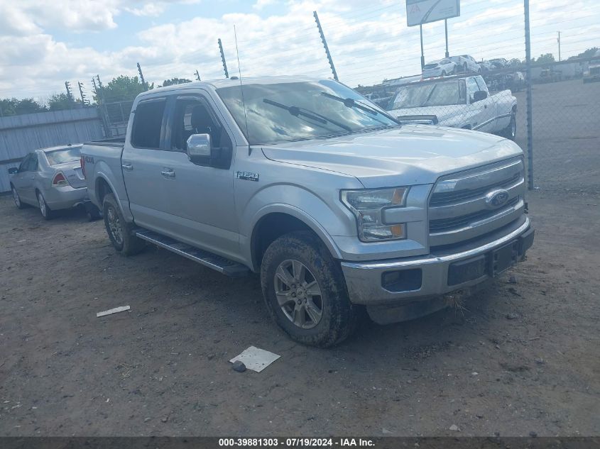 2016 FORD F150 SUPERCREW