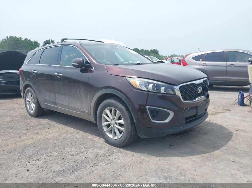 2016 KIA SORENTO 3.3L LX