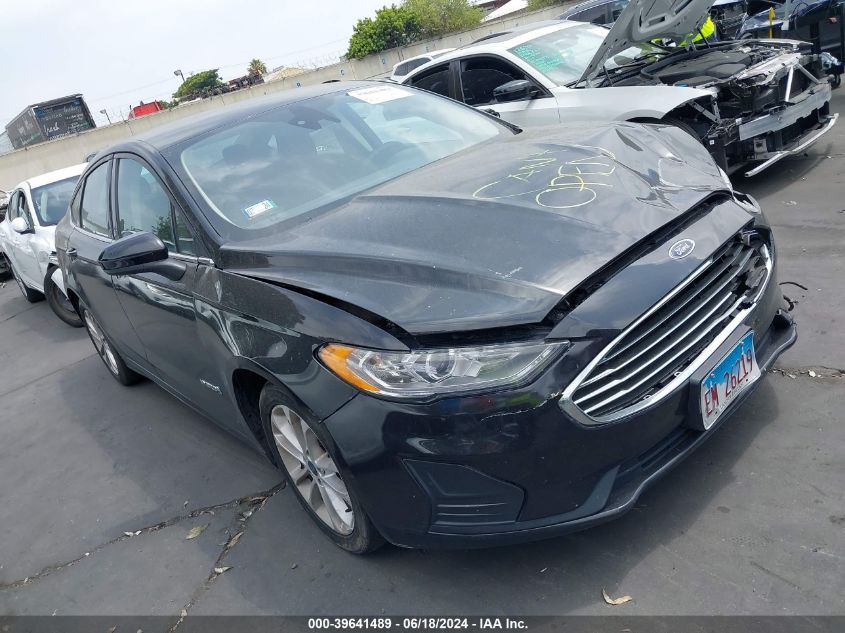 2019 FORD FUSION HYBRID SE