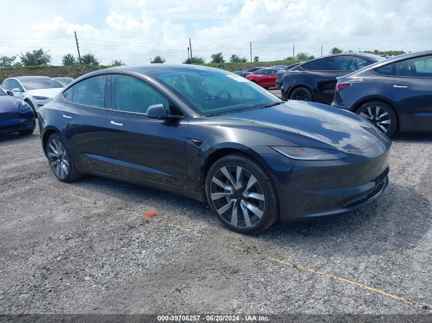 2024 TESLA MODEL 3 REAR-WHEEL DRIVE