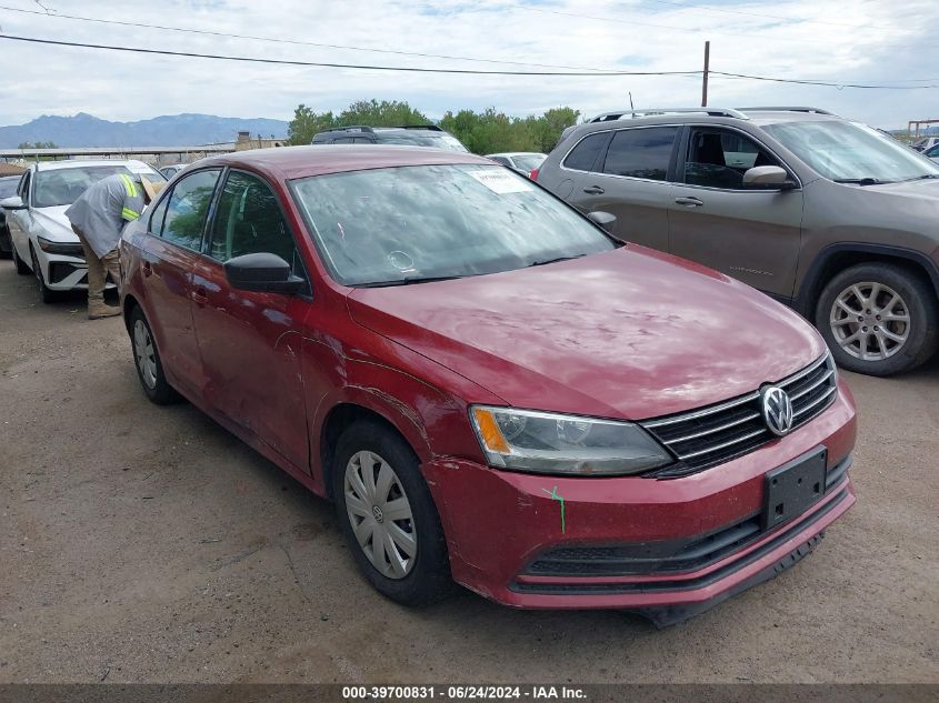 2016 VOLKSWAGEN JETTA 1.4T S