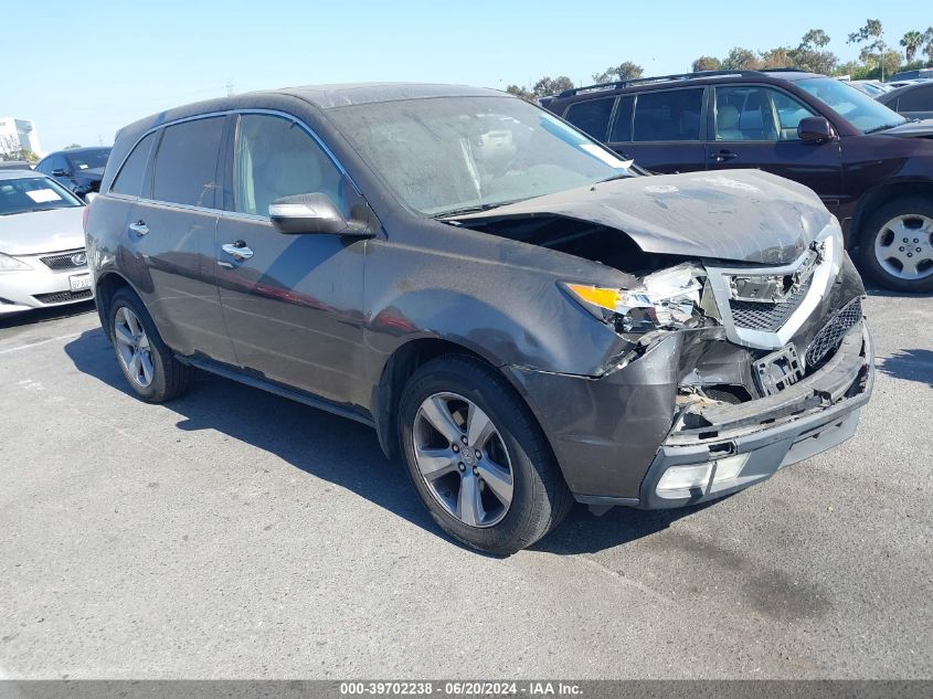 2012 ACURA MDX TECHNOLOGY