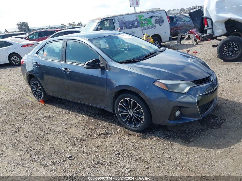 2016 TOYOTA COROLLA S PLUS