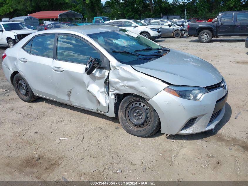 2016 TOYOTA COROLLA LE