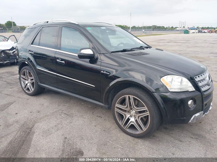 2010 MERCEDES-BENZ ML 63 AMG 4MATIC